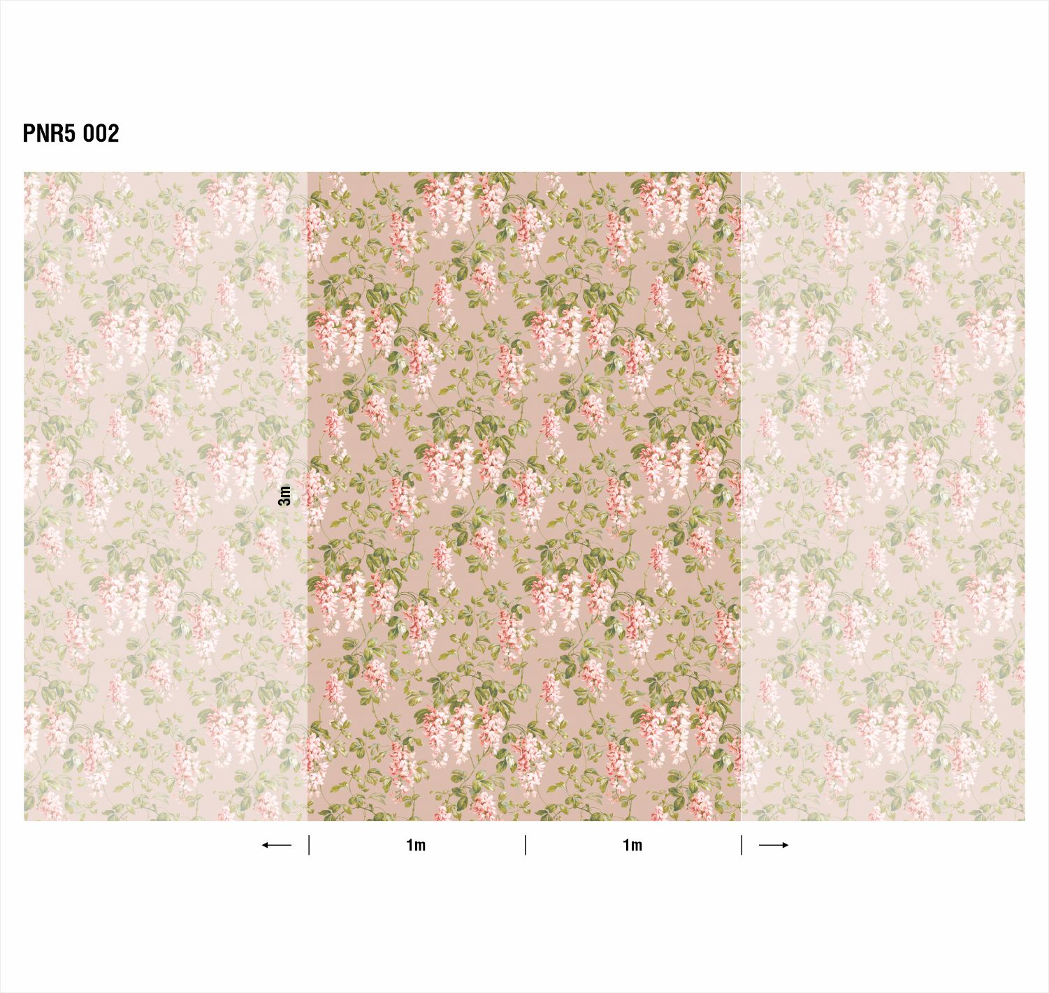 Панно Loymina Панорама Танец вистерий PNR5 002 3×1 Панно Loymina Панорама Танец вистерий PNR5 002 3×1